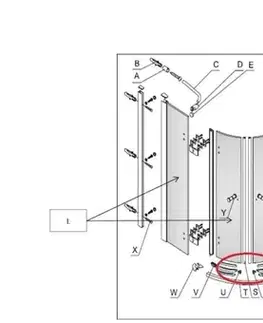Sanitárna keramika Náhradný diel Siko Comfort NDTCS490TO NDTCS490TO
