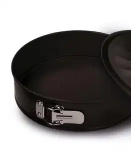 Formy na pečenie Kinekus Forma tortová okrúhla o 30cm otváracia, 2 dná, nepriľnavý povrch, čierna GARDENIA