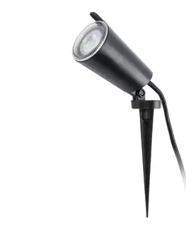 Záhradné lampy FARO Barcelona FARO 71528 - Vonkajšia  lampa TONI 1xGU10/8W/230V IP65 71528