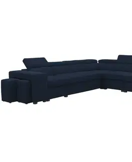 Rozložiteľná rohová sedacia súprava Rohová sedacia súprava Positano 2XPUFA+B+1+2F+R+1+OTM Antology 14 GR