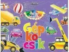 Leporelá, krabičky, puzzle knihy Színező matricákkal - Járművek