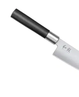 Nože do kuchyne Santoku KAI Wasabi Black Santoku kuchynský nôž 16,5 cm