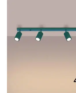 Svietidlá BRILAGI - LED bodové svietidlo CRESTO 4xGU10/10W/230V tyrkysové BR.1950