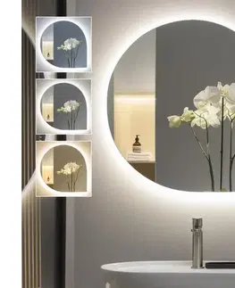 Svietidlá BRILAGI - LED kúpeľňové zrkadlo RICADI LED/19W/230V 60x60 cm IP44 CRI 90 stmievateľné + CCT FG-CY24-B01-6060-032
