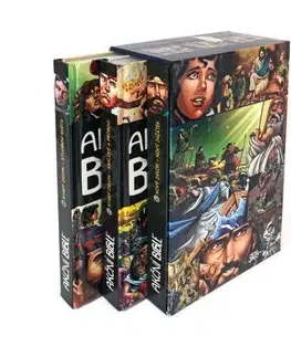Komiksy Akční Bible - Komplet v dárkovém boxu - David C. Cook,Sergio Cariello