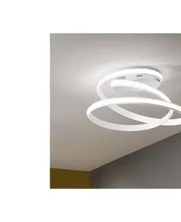Svietidlá Ondaluce - LED stmievateľné stropné svietidlo VUELTA LED/37W/230V pr. 55 cm biela PL.VUELTA/B.CO