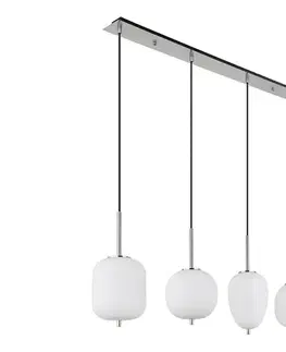 Svietidlá Globo 15345-4NO - Luster na lanku BLACKY I 4xE14/40W/230V 15345-4NO