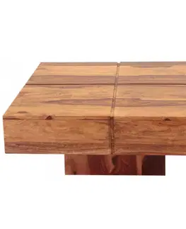 Konferenčné stolíky Konferenčný stolík Gani 85x35x85 z indického masívu palisander