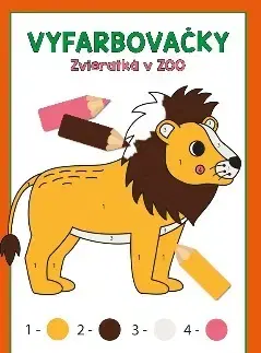 Pre deti a mládež - ostatné Vyfarbovačky - Zvieratká v ZOO