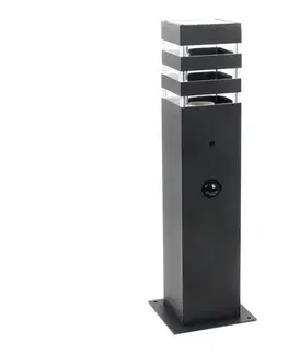 Záhradné lampy  Vonkajšia lampa so senzorom TEKSAS 1xE27/12W/230V IP44 44 cm antracit 317933