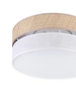 Svietidlá  LED stropné svietidlo SIRJA BOHO LED/20W/230V pr. 35 cm béžová/biela LM-1.295/LED20/BIAŁY