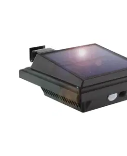 Svietidlá HÖFFTECH - LED Solárne nástenné svietidlo so snímačom LED/3,7V 2000 mAh IP65 12677