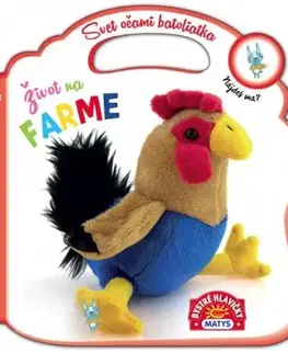 Leporelá, krabičky, puzzle knihy Svet očami batoliatka – Život na farme