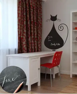Tabule pre popis kriedou Tabuľová nálepka - MAČKA