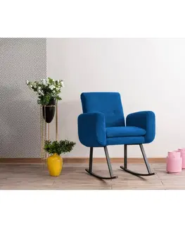Kreslá Hojdacie kreslo Kono - Blue