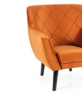 Kreslá Kreslo KIER 1 VELVET Signal