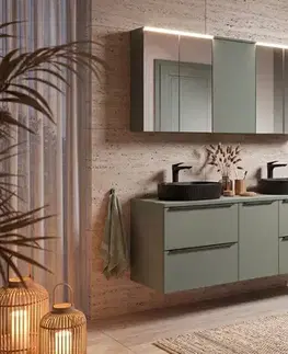 Skrinky do kúpeľne ArtCom Skrinka pod umývadlo SOMBRA GREEN 82-60-46-2S | 60 cm
