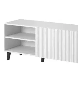 TV stolíky CAMA MEBLE Pafos 150 2D2K tv stolík biela