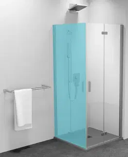 Sprchovacie kúty POLYSAN - ZOOM sprchové dvere skladacie 800 pravé, číre sklo ZL4815R