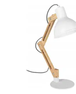 Lampy SmartLED Stolová lampa 1xE27/40W/230V biela 7884