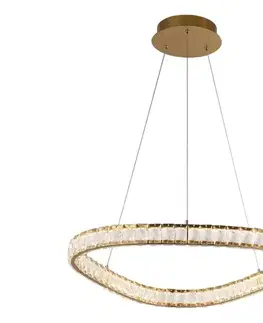 Svietidlá LUXERA  - LED luster na lanku MIST LED/43W/230V 4000K zlatý 