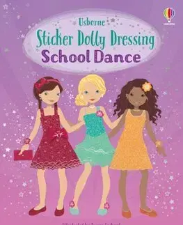 Pre dievčatá Sticker Dolly Dressing School Dance - Fiona Watt,Jessica Secheret