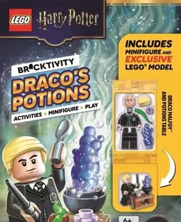 Nalepovačky, vystrihovačky, skladačky LEGO® Harry Potter™: Draco’s Potions (with Draco Malfoy™ minifigure and Potions Table) - Buster Books