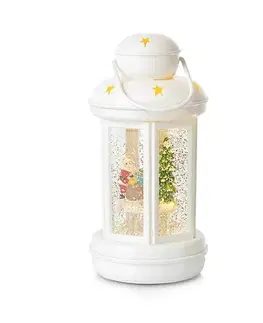 Vianočné dekorácie Markslöjd 704538 - LED Vianočná dekorácia COSY 2xLED/0,12W/3xAAA lucerna biela 704538
