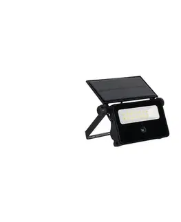 Záhradné lampy  LED solárny reflektor so senzorom LED/30W/5,5V 3000 mAh IP54 SOLAR REF 30W-PIR
