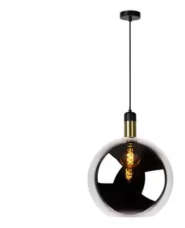 Svietidlá Lucide 34438/40/65 - Luster na lanku JULIUS 1xE27/40W/230V 34438/40/65