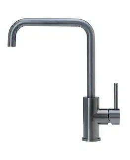 Kuchynské drezy Reginox Reginox - Drezová batéria CRYSTAL GUN METAL, kartáčovaný nikel R30516