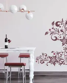 Šablóny na maľovanie Šablóna na stenu - Kvetinový ornament