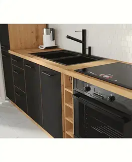 Kuchynské dolné skrinky KONDELA PD pracovná doska, hrúbka 3,8 cm dub artisan
