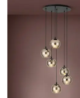 Svietidlá Eglo 39687 - Luster na lanku LEMORIETA 6xE27/40W/230V 39687
