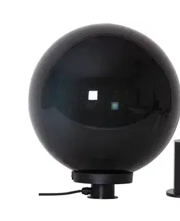 Záhradné lampy Eglo 900203 - Vonkajšia lampa MONTEROLLO SMOKE 1xE27/40W/230V pr. 40 cm IP44 900203