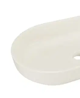 Umývadlá ArtCom Keramické umývadlo RIVER 2 E-6594 | ivory mat 55 x 35 cm