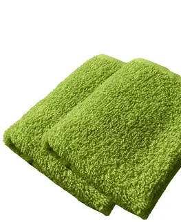Uteráky Froté malý uterák deluxe zelený 30x50cm TiaHome