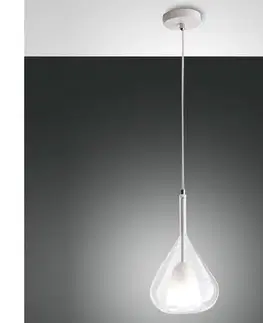Svietidlá Fabas Luce 3481-40-241 - Luster na lanku LILA 1xE27/40W/230V číra 3481-40-241