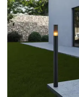 Záhradné lampy Eglo 901035 - Vonkajšia lampa SALLE 1xE27/15W/230V 110 cm IP54 901035