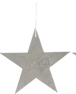 Bytové dekorácie (ostatné) MAKRO - Hviezda HOME 24cm rôzne motívy