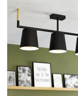 Svietidlá Eglo 43611 - Luster na tyči LACEY 3xE27/40W/230V 43611