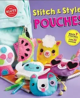 V cudzom jazyku Stitch & Style Pouches Arts and Craft Kit - Eva Steele-Staccio