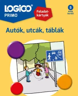 Príprava do školy, pracovné zošity LOGICO Primo 1247 - Autók, utcák, táblák