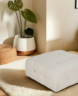 Taburety a podnožky Taburetka Bubble Pouffe - Beige