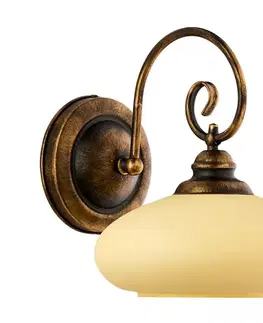 Svietidlá Jupiter 394 - BO-K - Nástenné svietidlo BOLERO 1xE27/60W/230V 394