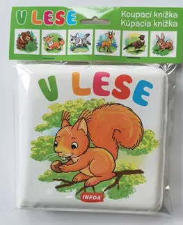 Leporelá, krabičky, puzzle knihy Koupací knížka / Kúpacia knížka - V lese