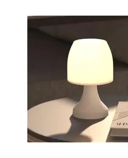 LED osvetlenie Atmosphera - LED Vonkajšia stolná lampa DOKK LED/3xAAA 19,5 cm IP44 116157C