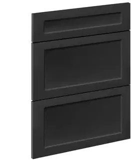 Kuchynské skrinky Čelo skrinky Luxeo F15-D60S3-AX rám black