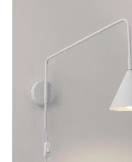 Svietidlá  SL.1696 - Nástenná lampa NOX 1xE14/10W/230V biela SL.1696
