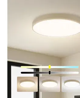Svietidlá BRILAGI - stmievateľné LED svietidlo POOL LED/60W/230V 3000-6000K, priemer 50 cm, béžové + diaľkové ovládanie BRI330
